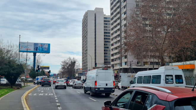 Foto 2 de Muro Ciego cara 1 Ubicado en Alameda 4877-2 Estación Central - Frente a Clinica Hospital del Profesor