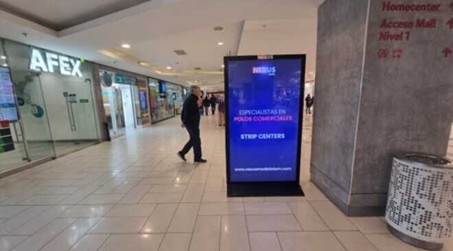 Foto de Mall Plaza Los Domínicos-Nivel 0 desde Acceso Colón a Tottus