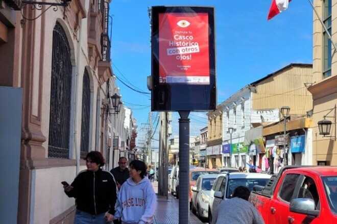 Foto de Av. Balmaceda fte a Banco Estado - Norte - La Serena