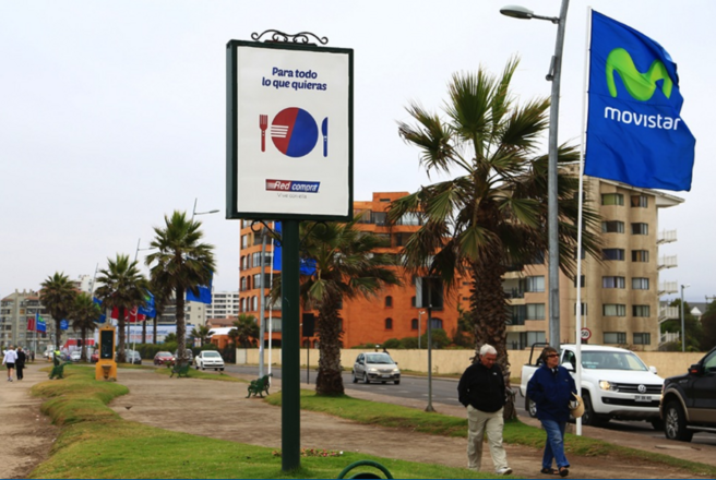 Foto de Paleta - Av. Del Mar altura Cuatro Esquinas (Cara Sur)