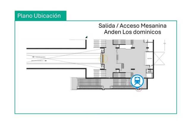 Foto 2 de Muro Nº 1 - L1 Estación Los Dominicos
