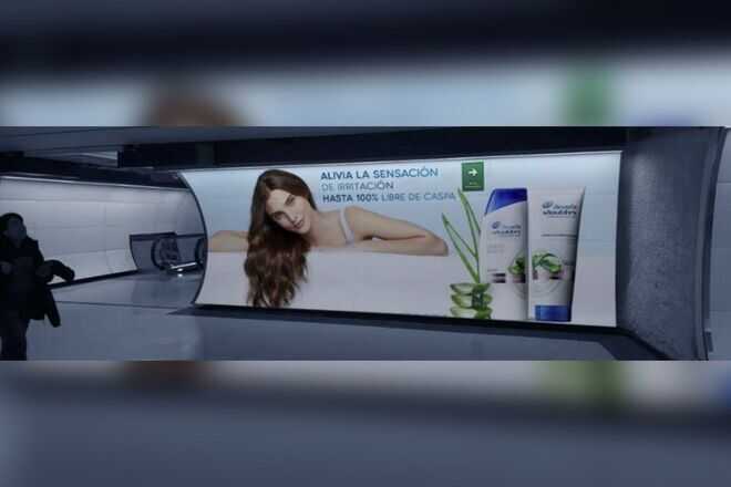 Foto de Muro Acceso / L4 / Estación Tobalaba