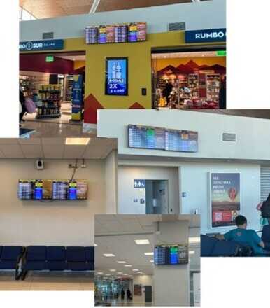Foto de Circuito Pantallas FIDS