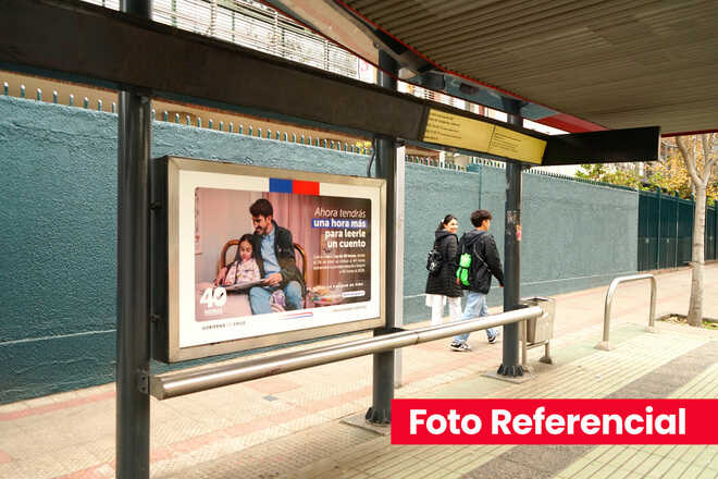 Foto de Parada 5 / (M) Plaza Egaña - (B)
