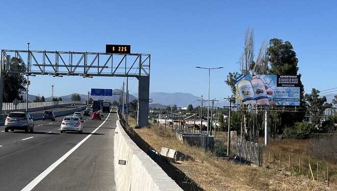 Foto 2 de RUTA 78 SANTIAGO A SAN ANTONIO. SALIDA SANTIAGO KM 25.9