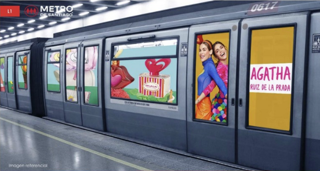 Foto de Carros - Vidrios y Puertas - Exterior Tren / L1 San Pablo - Los Domínicos