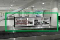 Caja de Luz - Cintas de retiro de equipaje N°5 - Primer Nivel - Aeropuerto Iquique