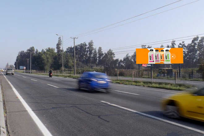 Foto de Salida Sur Rancagua a San Fernando - Ruta 5 Sur km 103.8