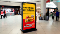 Acceso principal Plaza central Mall Plaza La Serena