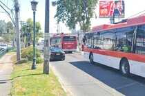 Avenida Pajaritos hacia Santiago