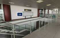 Letrero retro-iluminado, cara simple / Sector Embarque Nacional Terminal de Pasajeros.