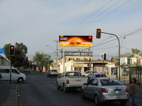 Foto de Acceso Sur a Santiago desde Vespucio, antes de Departamental