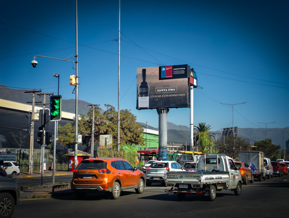 Foto de Av. Departamental / Av. La Florida  frente a Homecenter - Dir. Mall Plaza Tobalaba