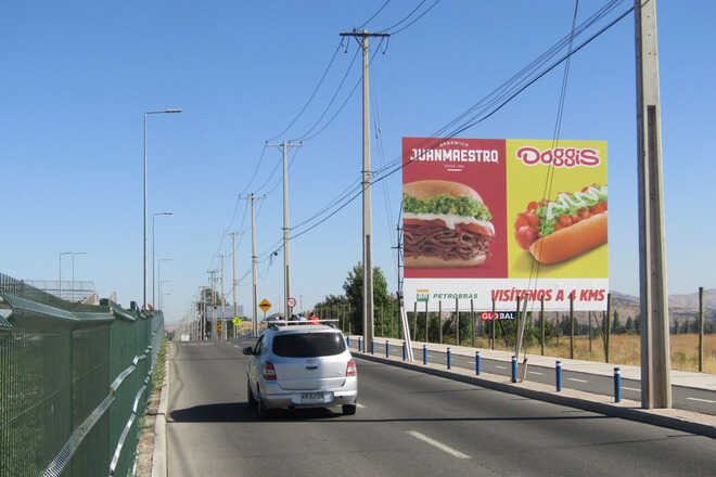Foto de Salida Norte Santiago, antes del Peaje