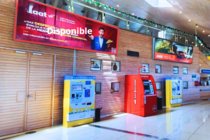 Caja de Luz sobre counters   - Aeropuerto Concepción