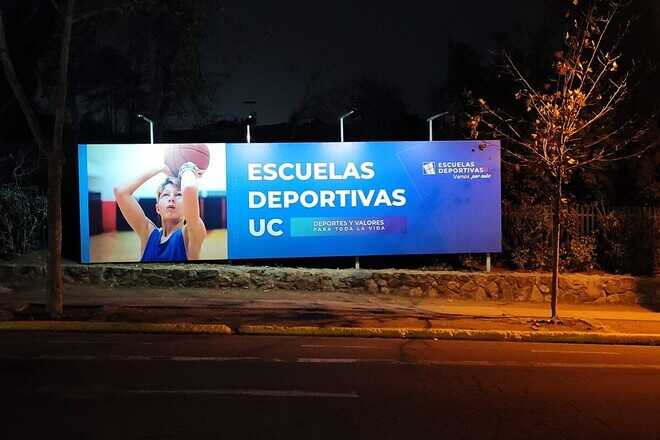 Foto 2 de Valla 3 Camino Las Flores acceso a Estadio Claro Arena