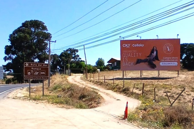 Foto de Caminero - Ruta F30 desde Marbella hacia Maitencillo