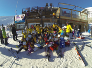 Acceso Escuela de Ski , La Parva