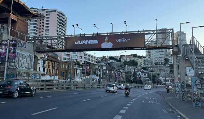 Foto 3 de VIÑA DEL MAR - AV ESPAÑA, PASARELA ESTACIÓN RECREO SENTIDO  VIÑA DEL MAR  A VALPARAÍSO