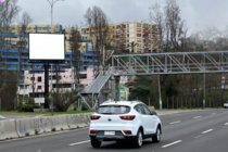 Av. España, sector Shell. Dirección centro Valparaíso