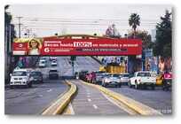 Av. Bernardo O'Higgins,  Poniente a Oriente, direccional al centro de Rancagua