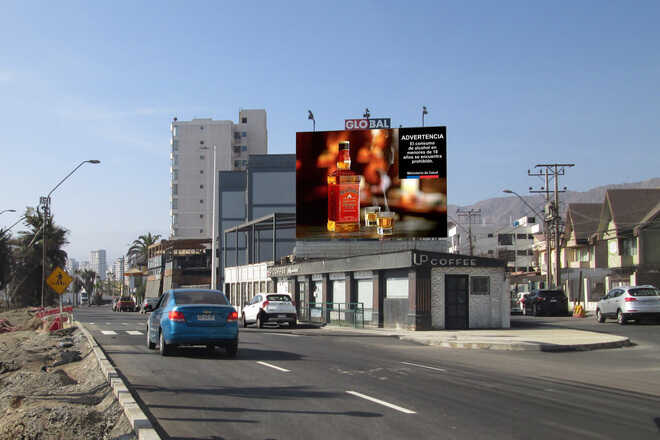 Foto de Costanera Balmaceda hacia el Mall - Ruta 1 (ANTOFAGASTA)