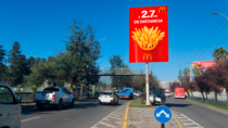 AVDA LA FLORIDA / SANTA AMALIA FRENTE A SUPERMERCADO LIDER