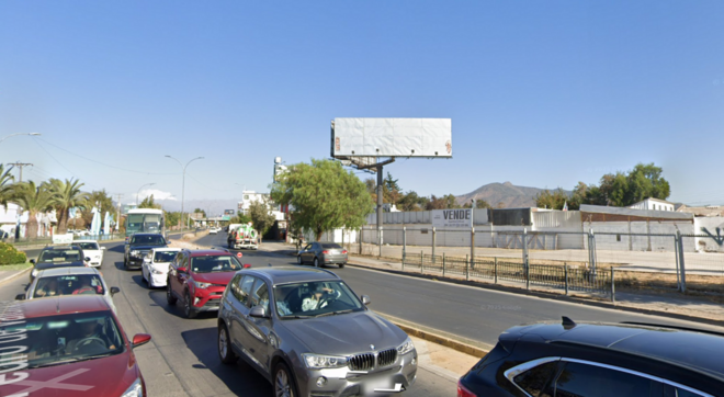 Foto de Unipole Ubicado en Carretera El Cobre, cercano a Estadio El Teniente (OP)(Cara 1)