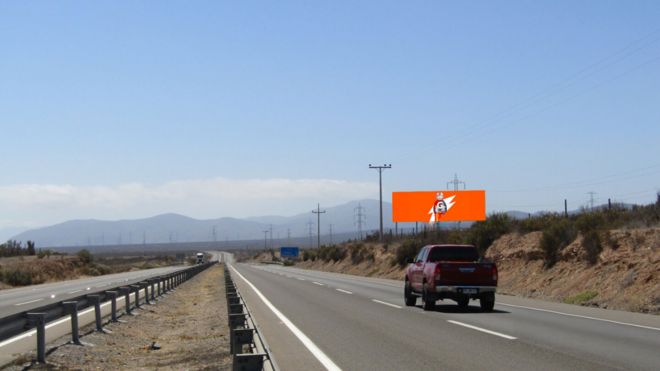 Foto de Acceso sur a Coquimbo, desde cruce Tongoy - Ruta 5 Norte km 421.15 (COQUIMBO)