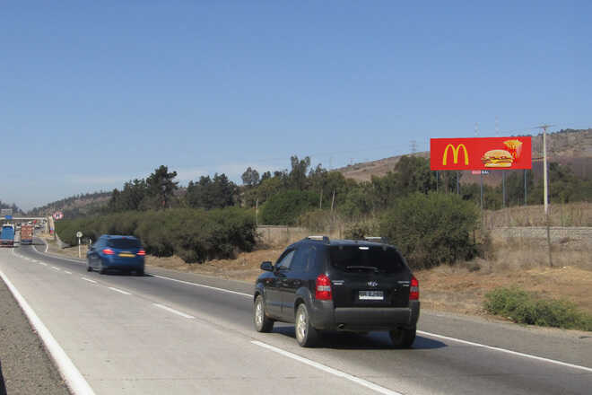 Foto de San Antonio a Melipilla sector Leyda - Ruta 78 km 87.2 (SAN ANTONIO)
