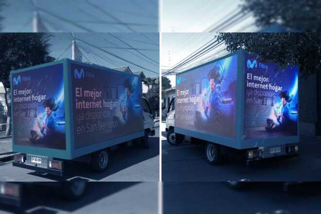 Foto de Camión Digital - RM - 1 día