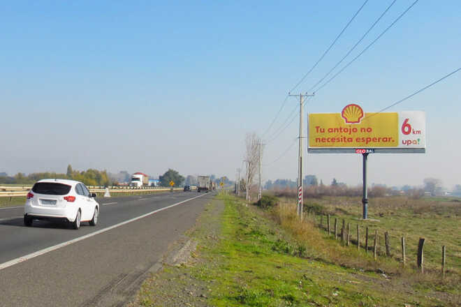 Foto de Acceso a Concepcion, antes de cruce Itata, en by pass de Chillan - Ruta 5 Sur km 402.9 (CHILLAN)
