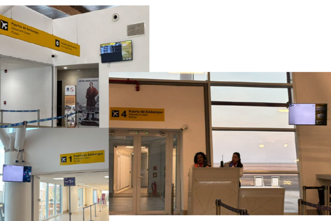 Foto de 6 Pantallas Fids y Gids - Aeropuerto Arica
