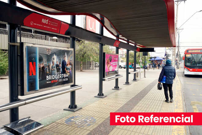 Foto de Alameda - Norte Sur - Parada 7 / Estación Mapocho
