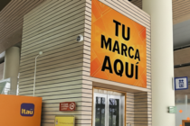 Caja de Luz sobre ascensor 2 nivel Hall público  - Aeropuerto Araucanía