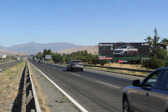 Foto de Salida Norte de Santiago, sector Rungue (TIL TIL)