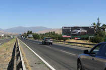 Salida Norte de Santiago, sector Rungue (TIL TIL)
