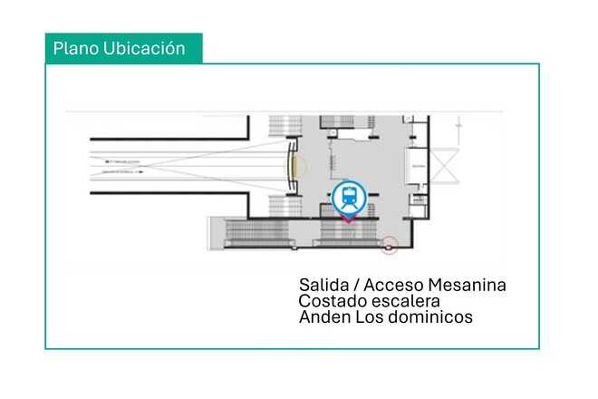 Foto 2 de Muro Nº 4 - L1 Estación Los Dominicos