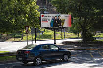 Enlace hacia La Piramide - Costanera Norte - Vespucio Norte sector colegio Saint George (S-N) (3)