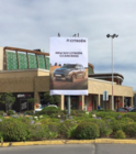 Topsite Cara A - Frente acceso principal sector Las Lomas, Mall Plaza  El Trébol