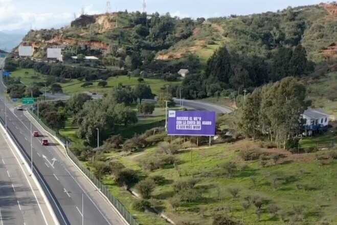 Foto de Troncal Sur Ruta 60 CH antes de Ingreso Rotonda Peñablanca