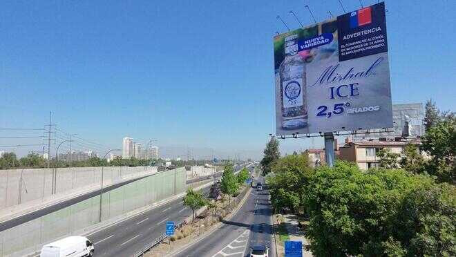 Foto 2 de Av. Central Norte / Costanera Norte dirección Aeropuerto