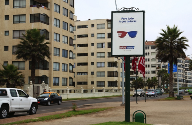 Foto de Paleta - Av. Del Mar altura Cuatro Esquinas (Cara Norte)