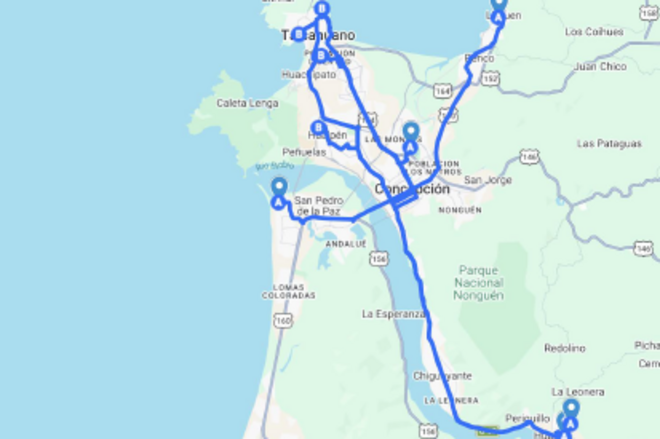 Foto 2 de Circuito de 20 pantallas en Microbuses - Spot - Concepción