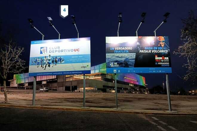Foto 2 de Valla 4 República de Honduras acceso UDD y Estadio Claro Arena