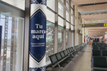 2 Pilares circulares - 2do Nivel  Embarque -  Aeropuerto Araucanía