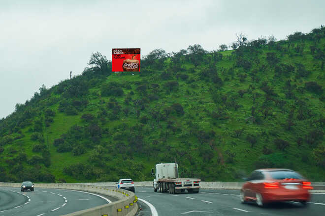 Foto de Santiago a Viña del Mar, Bajada Tunel Lo Prado (CURACAVI)