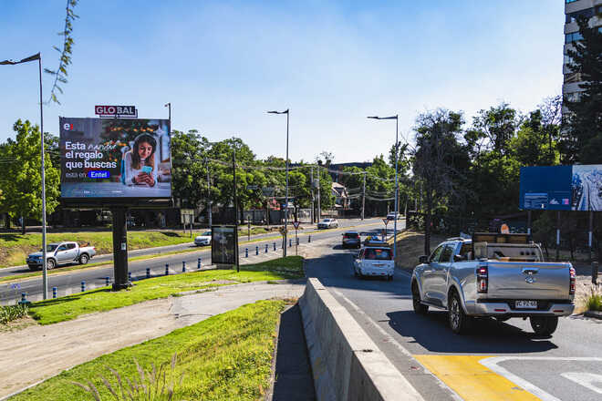 Foto de Trébol Tabancura - Vitacura O-P (desde Costanera Norte) (E1)