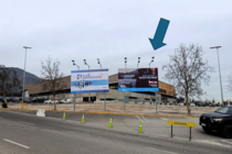 Valla 5 República de Honduras acceso UDD y Estadio Claro Arena