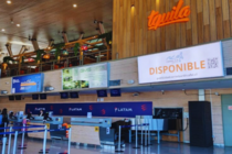 Caja de Luz sobre counters   - Aeropuerto Concepción